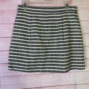 J. Crew Striped‎ Skirt Size 4